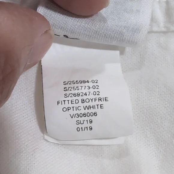 GAP Women's White Casual Button Down Shirt - Picture 8 of 10